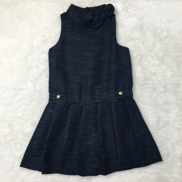 Janie and Jack Little Girl Blue Dress Size 4
